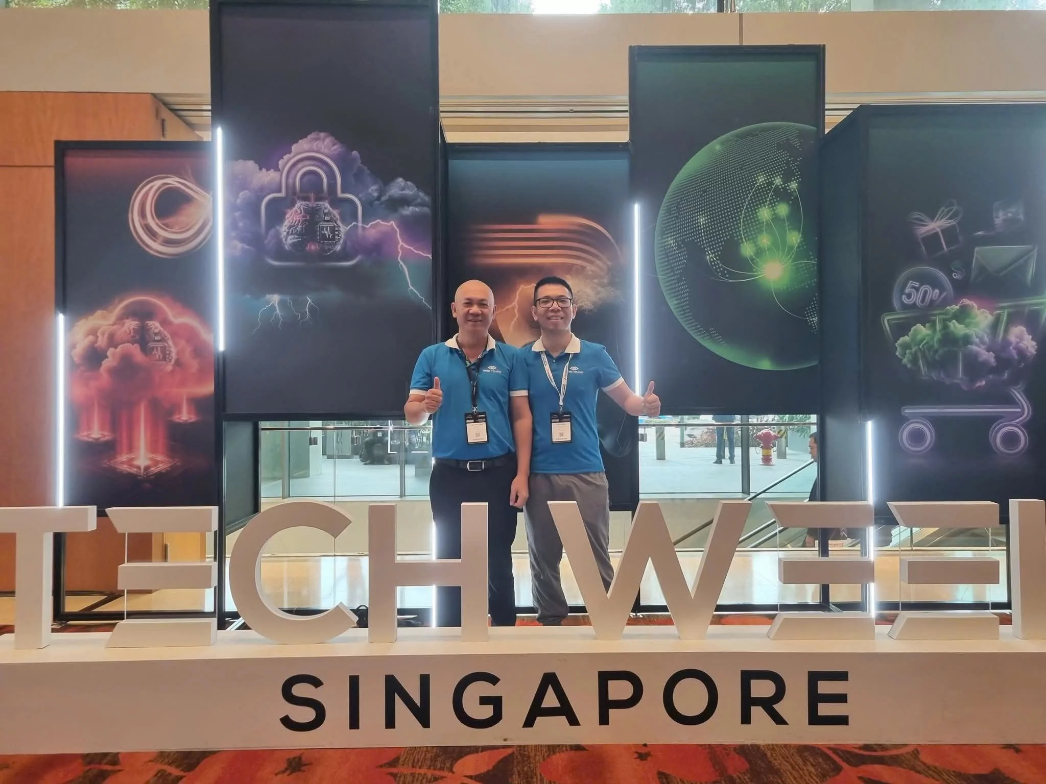 Ninh Thanh Cyber Security "launches" at TechWeek Singapore 2025 with a suite of advanced cybersecurity solutions and services.